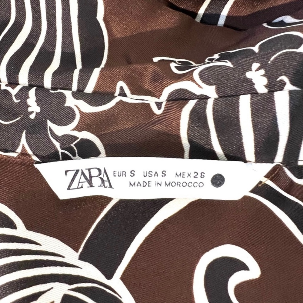 NEW ZARA Wrap Dress - Picture 16 of 16